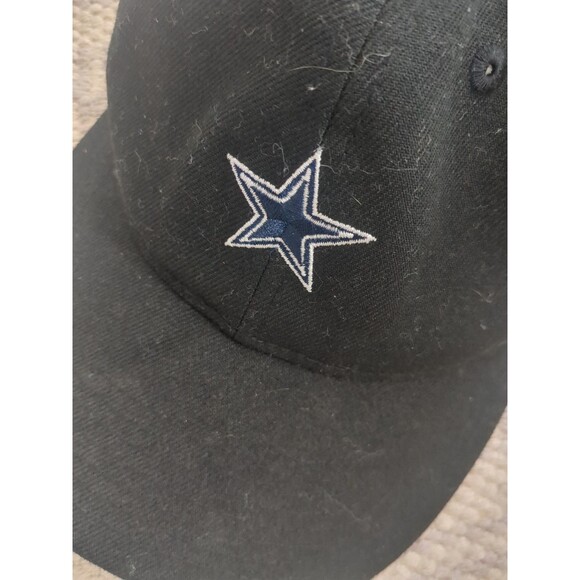 New Era Dallas Cowboys 9Twenty Core Classic Twill Black Adjustable Strap Hat Cap - Picture 7 of 11